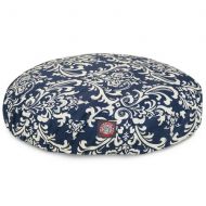 Majestic Pet Products French Quarter Round Pet Bed, Navy Blue