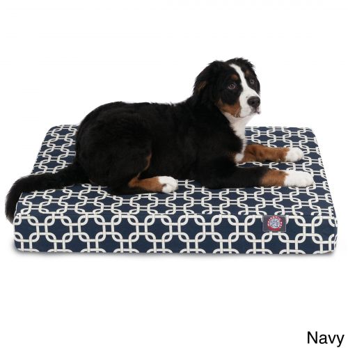 제네릭 Generic Links Small Orthopedic Memory Foam Rectangle Dog Bed