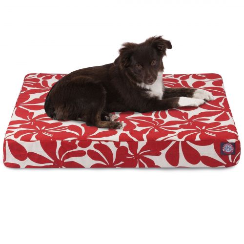 제네릭 Majestic Pet Plantation Small Orthopedic Memory Foam Rectangle Dog Bed