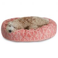 Majestic Pet 32-inch Charlie Sherpa Bagel Bed