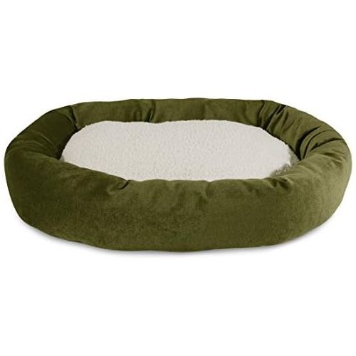  Majestic Pet Apple Villa Collection Sherpa Bagel Dog Bed