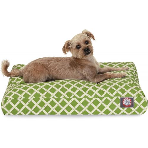  Majestic Pet Majestic Outdoor Black Bamboo Rectangle Pet Bed