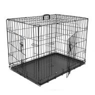 Double Door Folding Dog Crate by Majestic Pet Products