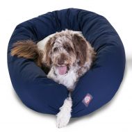 Majestic Pet Poly-Cotton Sherpa Bagel Dog Bed