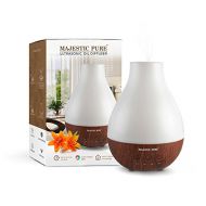 Essential Oil Diffuser by Majestic Pure - Advanced Aroma Diffuser with Strongest Mist Output -...