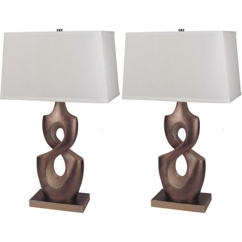  Major-Q 8136x2 Table lamp, Medium, Dark