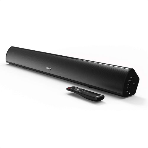  [아마존베스트]Majority Teton 32 Inch 2.1 Channel Bluetooth Sound Bar/TV Soundbar Speaker with Built-in Subwoofer and HDMI ARC, USB, RCA + Optical Input (RCA, HDMI and Optical Cables Included) Id