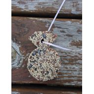 MakaNaniCreations Diamond Ring -Bird Feeder Ornaments- Set of 4 - Wedding Shower- I said yes- Put a ring on it