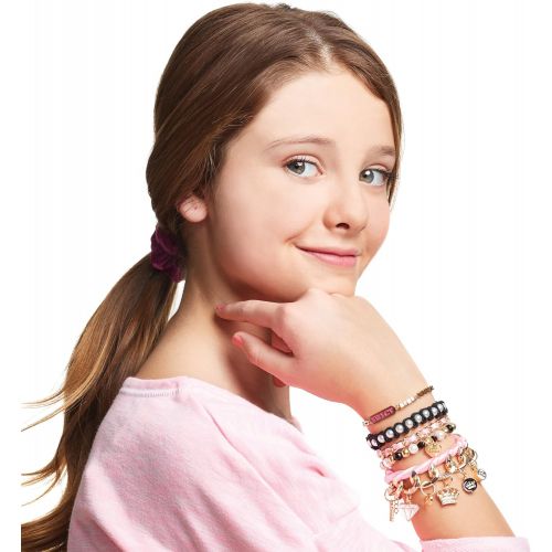  [아마존베스트]Make It Real  Juicy Couture Chains & Charms. DIY Charm Bracelet Making Kit for Girls