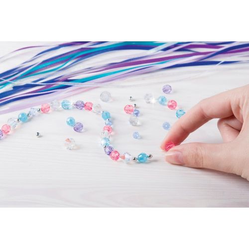  [아마존베스트]Make It Real  DIY Dreamcatcher. Make Your Own Dream Catcher Arts and Crafts Kit for Tween Girls. Includes Dream Catcher Hoop, Strings and Ribbons, Beads, Butterfly Pin and More