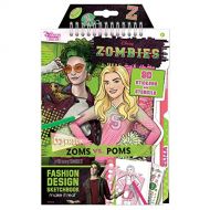 Make It Real Disney Zombies Fashion Design Sketchbook. Disney Inspired Fashion Design Coloring Book for Girls. Includes Addison and Bree Sketch Pages, Stencils, Stickers, and Des