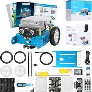 Makeblock mBot Robot Kit with Scratch Coding Box, STEM Projects for Kids Learn to Code with Scratch Arduino, Programmable Robot with 4 Programming Learning Projects, Gifts for Boys Girls Aged 8-12