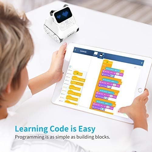  [아마존 핫딜]  [아마존핫딜]Makeblock Codey Rocky Programmable Robot, Fun Toys Gift to Learn AI, Python, Remote Control, Available for Windows, Mac OS, Chromebook, iOS, and Android, STEM Education for Kids Ag