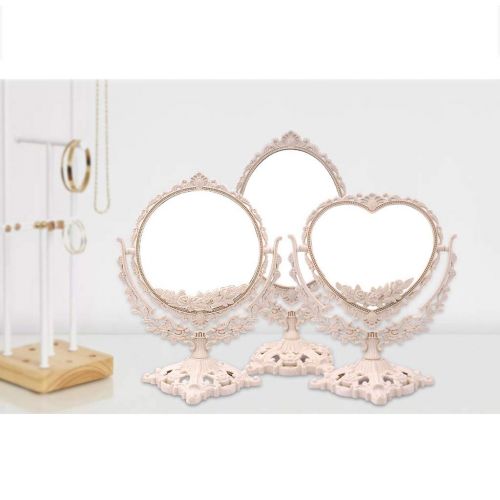  Makeup mirror Desktop Simple Vanity Mirror Princess Mirror HD Double Mirror Mirror Mirror