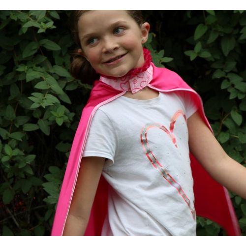  Making Believe Girls 24 Princess Crown Satin Cape (Choose Style)