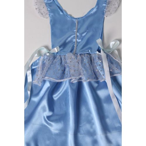  Making Believe Girls Princess Demi Dress Pinafore Costume Size 3-6 Years (Choose Color)