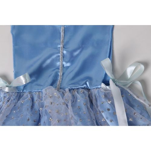  Making Believe Girls Princess Demi Dress Pinafore Costume Size 3-6 Years (Choose Color)