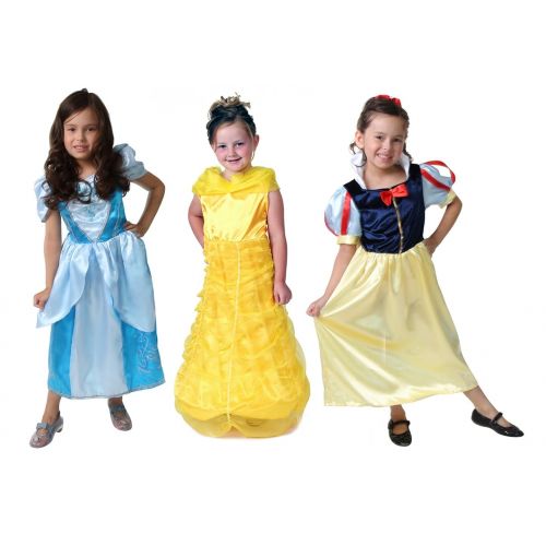  Making Believe Classic Storybook Princess Dress 3 Pack Set, Size 2/4