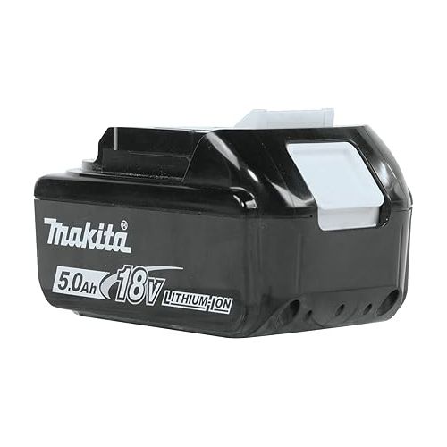  Makita BL1850B-2 18V LXT Lithium-Ion 5.0Ah Battery, 2/pk, Black