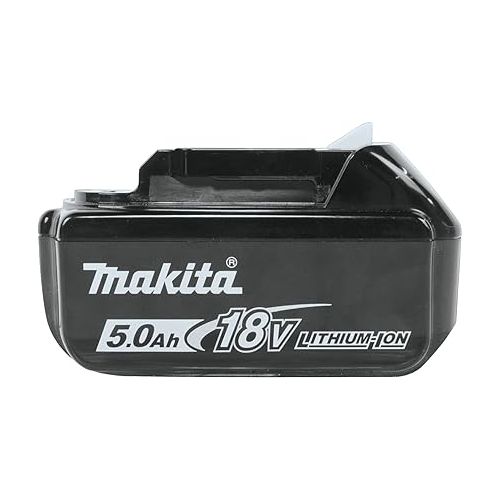  Makita BL1850B-2 18V LXT Lithium-Ion 5.0Ah Battery, 2/pk, Black