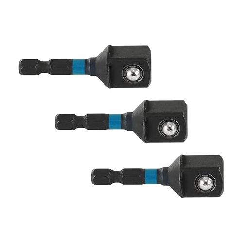  Makita A-97673 Impactx 3 Pc 2″ Socket Adapter Set