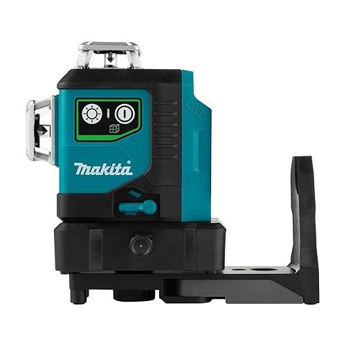  Makita SK700GD 12V max CXT® Lithium-Ion Cordless Self-Leveling 360° 3-Plane Green Laser, Class II, 510-530 nm, 2 mW, Tool Only