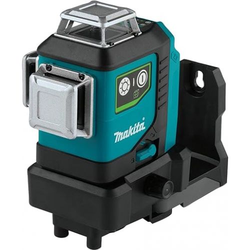  Makita SK700GD 12V max CXT® Lithium-Ion Cordless Self-Leveling 360° 3-Plane Green Laser, Class II, 510-530 nm, 2 mW, Tool Only