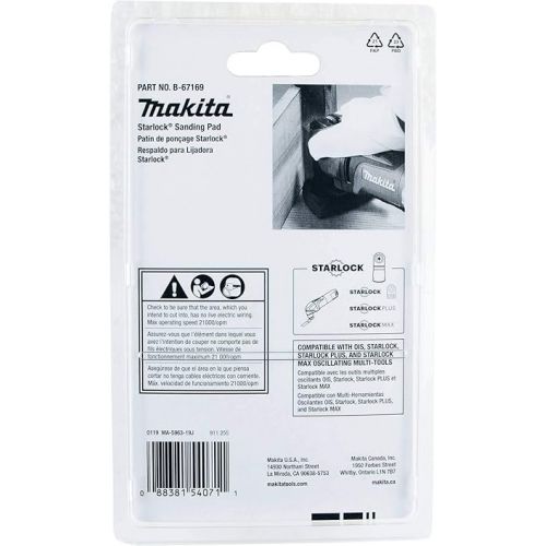  Makita B-67169 Starlock® Sanding Pad