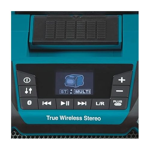  Makita XRM11 18V LXT® / 12V max CXT® Lithium-Ion Cordless Bluetooth® Job Site Speaker, Tool Only