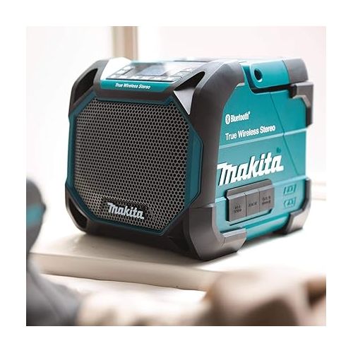  Makita XRM11 18V LXT® / 12V max CXT® Lithium-Ion Cordless Bluetooth® Job Site Speaker, Tool Only