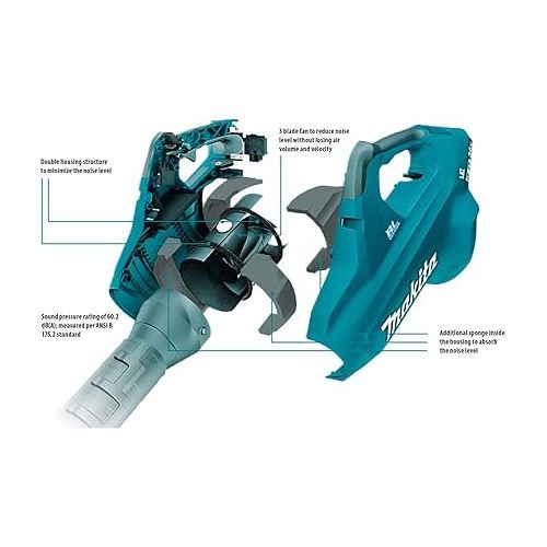  Makita XBU02Z 36V (18V X2) LXT® Brushless Blower, Tool Only