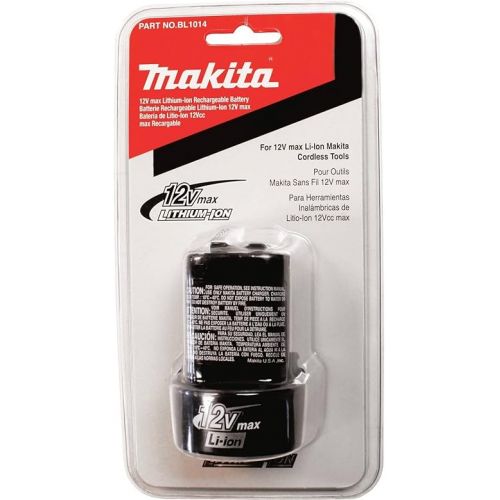  Makita BL1014 12V Max Lithium-Ion Battery , Black , pocket size