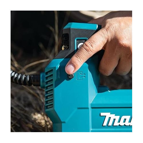  Makita DMP181ZX 18V LXT® Lithium-Ion Cordless High-Pressure Inflator, Tool Only, Teal