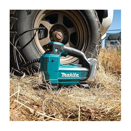  Makita DMP181ZX 18V LXT® Lithium-Ion Cordless High-Pressure Inflator, Tool Only, Teal