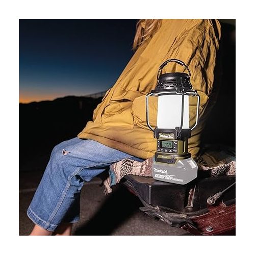  Makita ADRM13 Outdoor Adventure™ 18V LXT® Bluetooth® Radio and L.E.D. Lantern