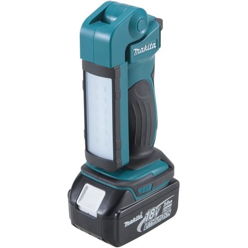  Makita DML801 18V LXT Lithium-Ion Cordless 12 L.E.D. Flashlight, Flashlight Only, Black