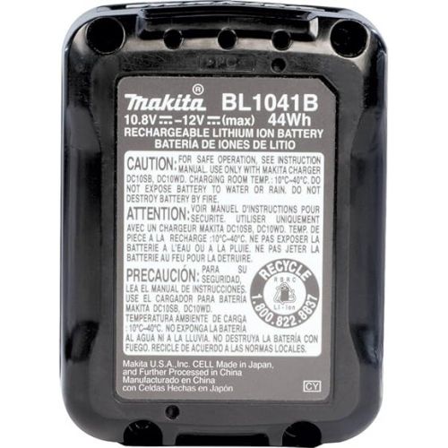  Makita BL1041B 12V max CXT Lithium-Ion 4.0Ah Battery, Black