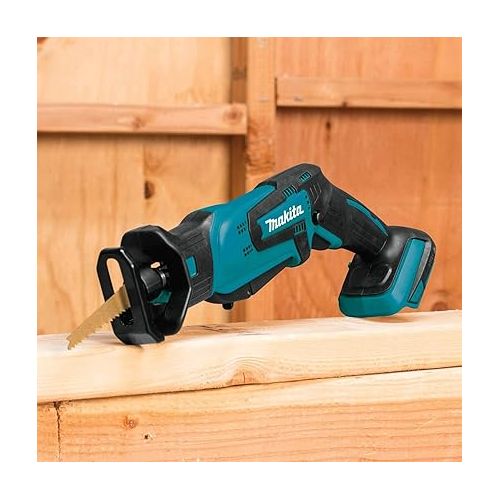  Makita XRJ01Z 18-Volt LXT Lithium-Ion Cordless Compact Reciprocating Saw (Tool Only, No Battery), Bare Tool