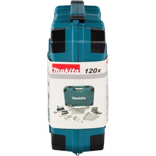  Makita E-06616 120 Piece Maintenance Set Blue/Black