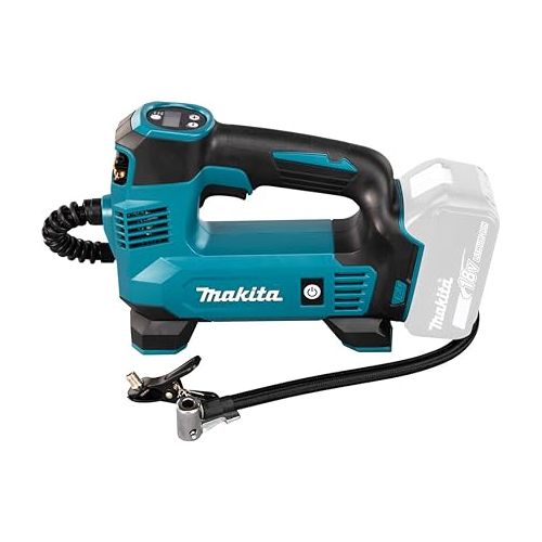  Makita DMP180Z 18V Li-ion LXT Inflator - Batteries and Charger Not Included, Blue/Silver, M