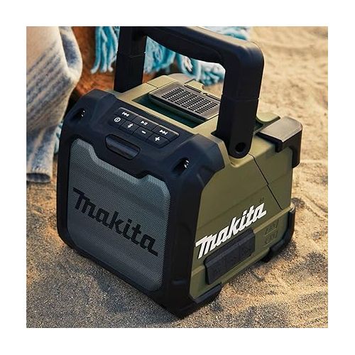  Makita ADRM08 Outdoor Adventure™ 18V LXT® Bluetooth® Speaker, Tool Only