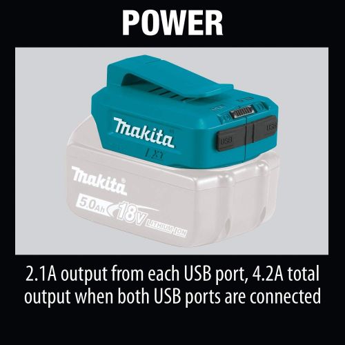  Makita ADP05 18V LXT Lithium-Ion Cordless Power Source, Power Source Only