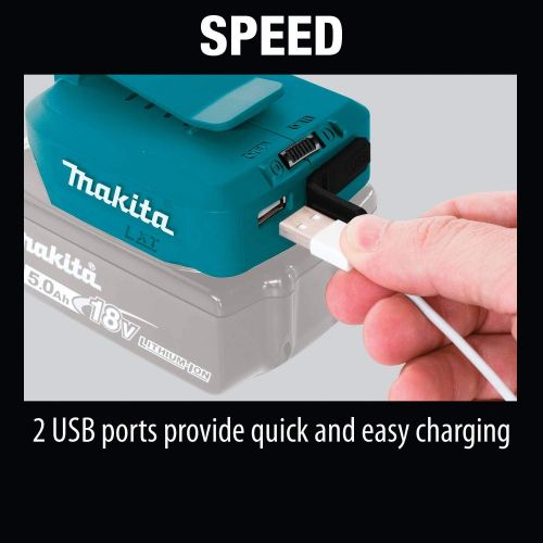  Makita ADP05 18V LXT Lithium-Ion Cordless Power Source, Power Source Only