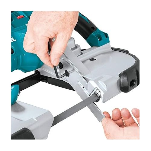  Makita XBP02Z 18V LXT Lithium-Ion Cordless Portable Band Saw, Tool Only