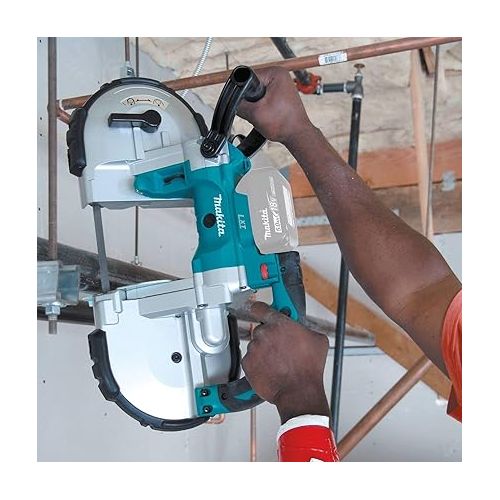  Makita XBP02Z 18V LXT Lithium-Ion Cordless Portable Band Saw, Tool Only