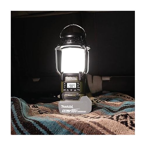  Makita ADRM13 Outdoor Adventure™ 18V LXT® Bluetooth® Radio and L.E.D. Lantern