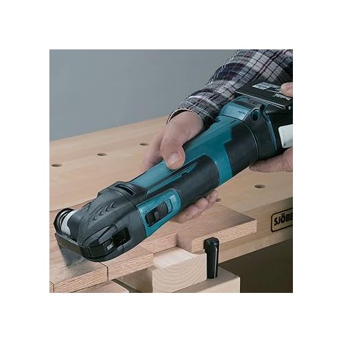  Makita BL1850BDC2 18V LXT Lithium-Ion Battery and Rapid Optimum Charger Starter Pack (5.0Ah) with XMT03Z 18V LXT Lithium-Ion Cordless Oscillating Multi-Tool