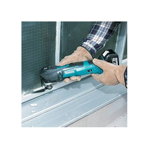  Makita BL1850BDC2 18V LXT Lithium-Ion Battery and Rapid Optimum Charger Starter Pack (5.0Ah) with XMT03Z 18V LXT Lithium-Ion Cordless Oscillating Multi-Tool