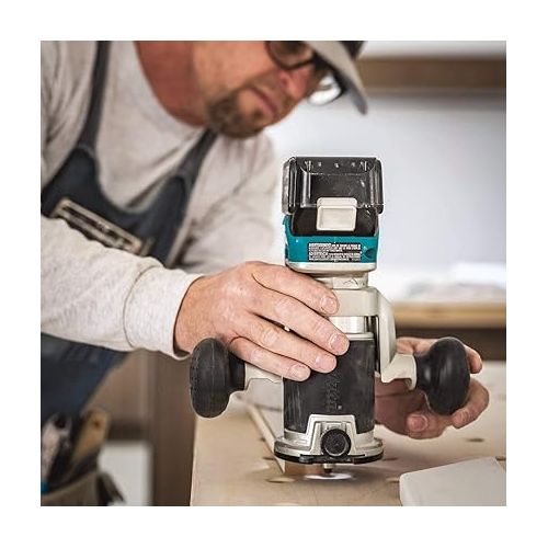  Makita XTR01T7 18V LXT Lithium-Ion Brushless Cordless Compact Router Kit