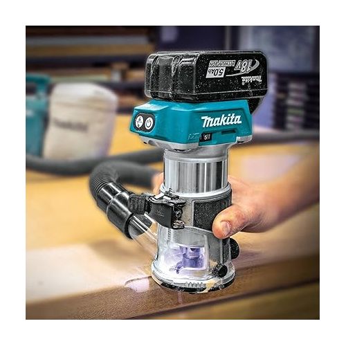  Makita XTR01T7 18V LXT Lithium-Ion Brushless Cordless Compact Router Kit